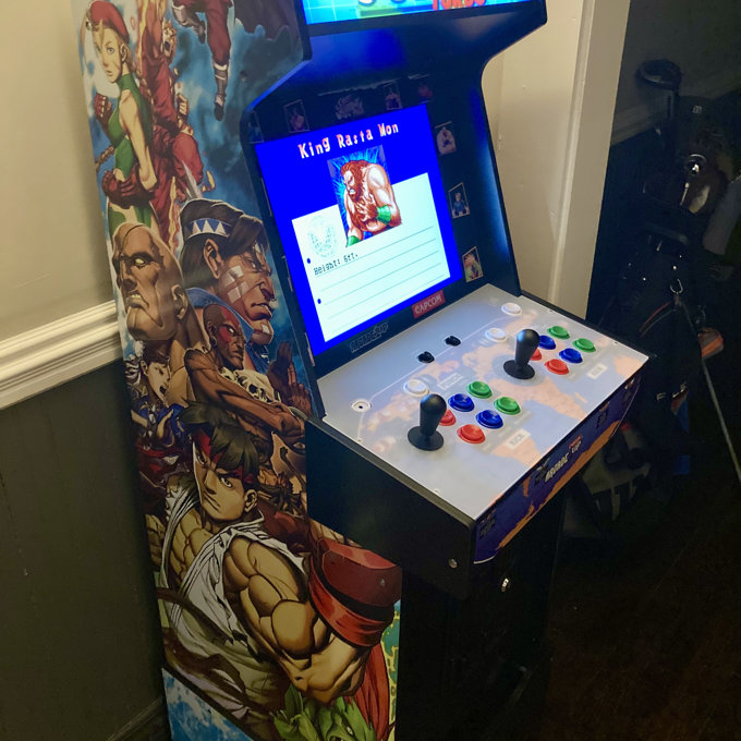 その他 CAPCOM  ARCADE Arcade 1Up Capcom Legacy 35th Anniversary Arcade Game 14-n-1